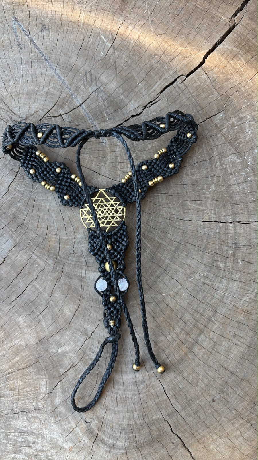 Macrame Foot Adornment