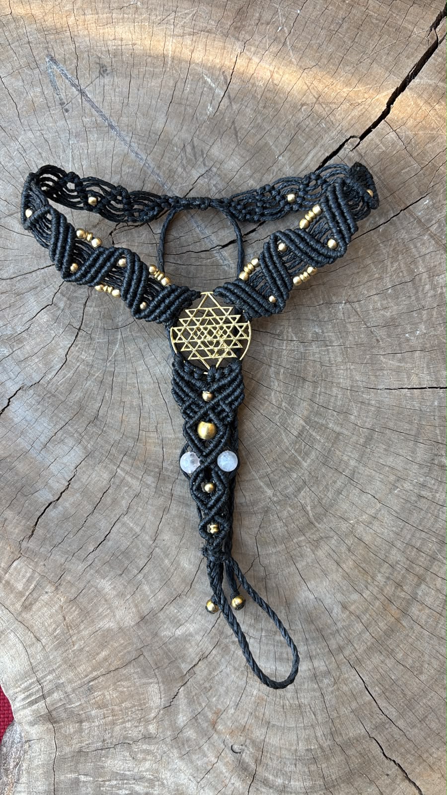 Macrame Foot Adornment