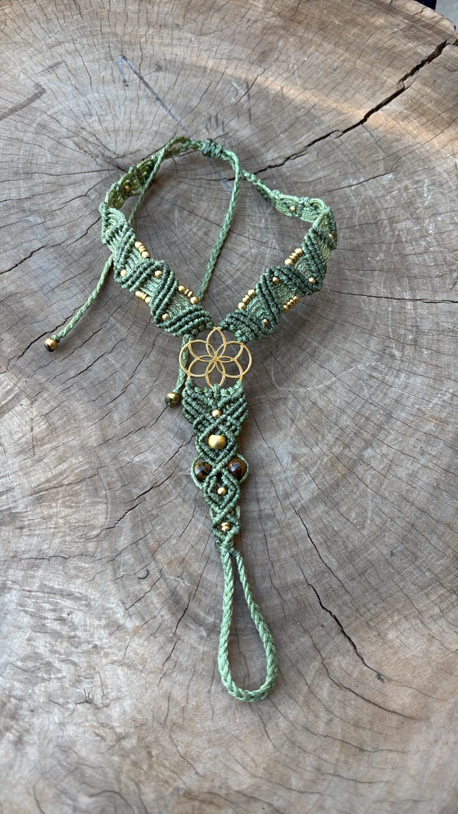 Macrame Foot Adornment