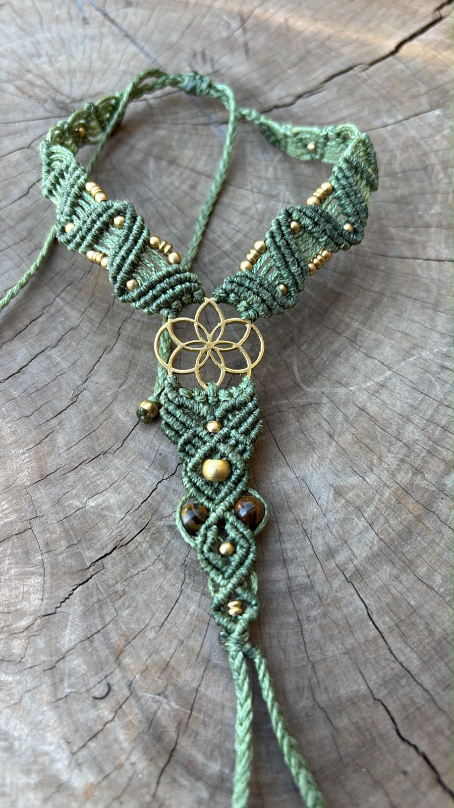 Macrame Foot Adornment