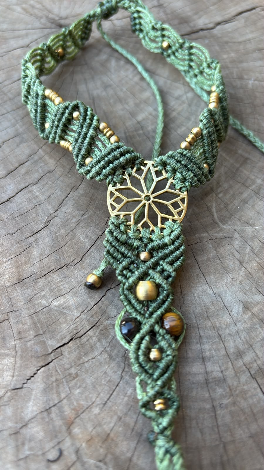 Macrame Foot Adornment