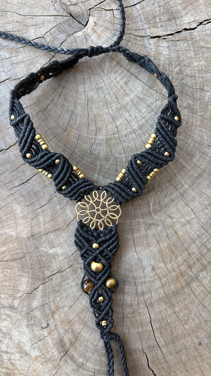Macrame Foot Adornment