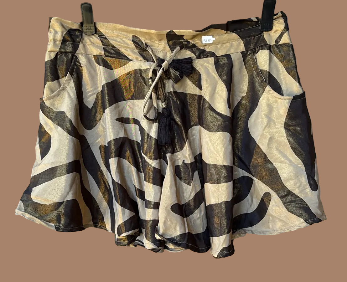 Cookies & Cream Silk Shorts