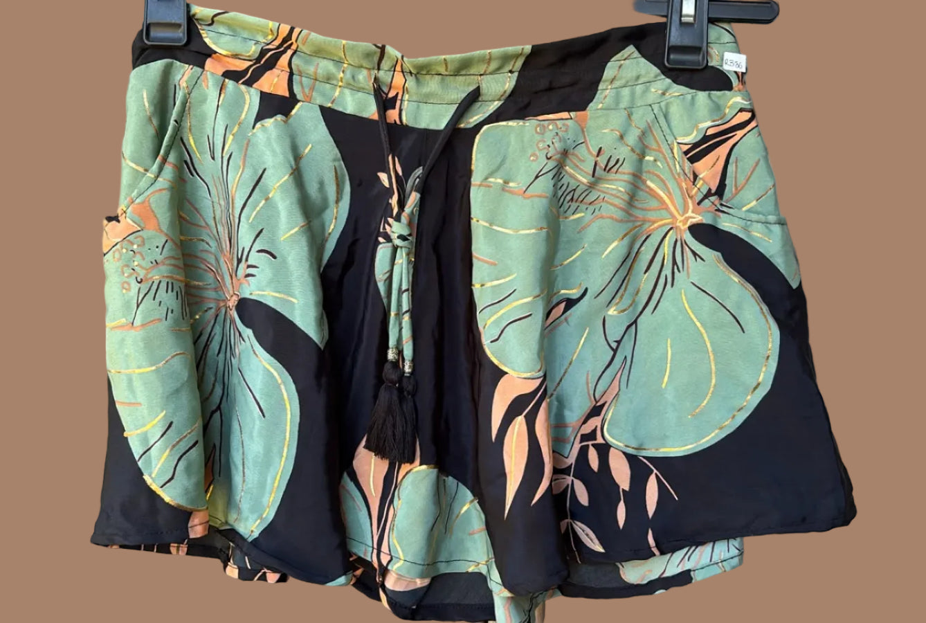 Secret Cove Silk Shorts