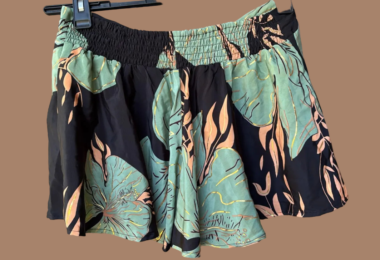 Secret Cove Silk Shorts