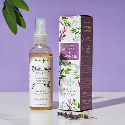 Aromafume White Sage and Lavender Smudge Spray