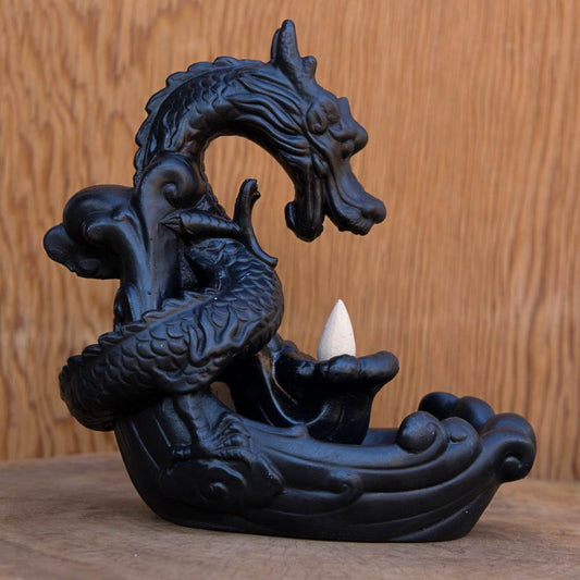 Dragon Back Flow incense Burner