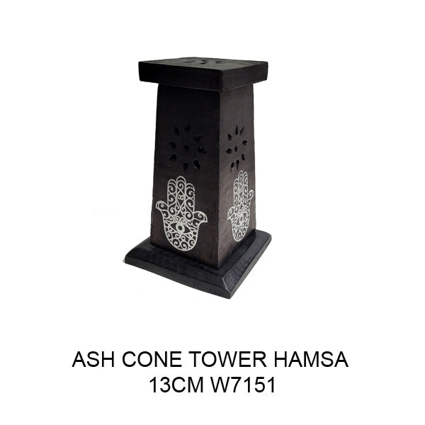 Black Cone Incense Burner