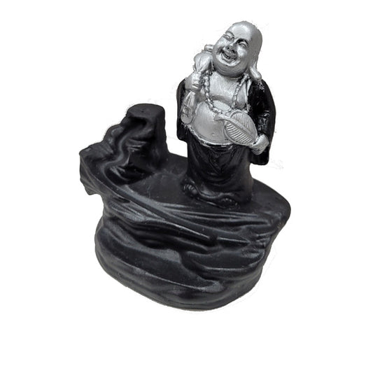 Laughing Buddha Incense Burner