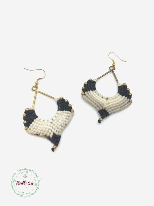 Macrame Drop Earrings