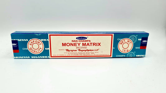 Satya Nag Champa Money Matrix incense sticks