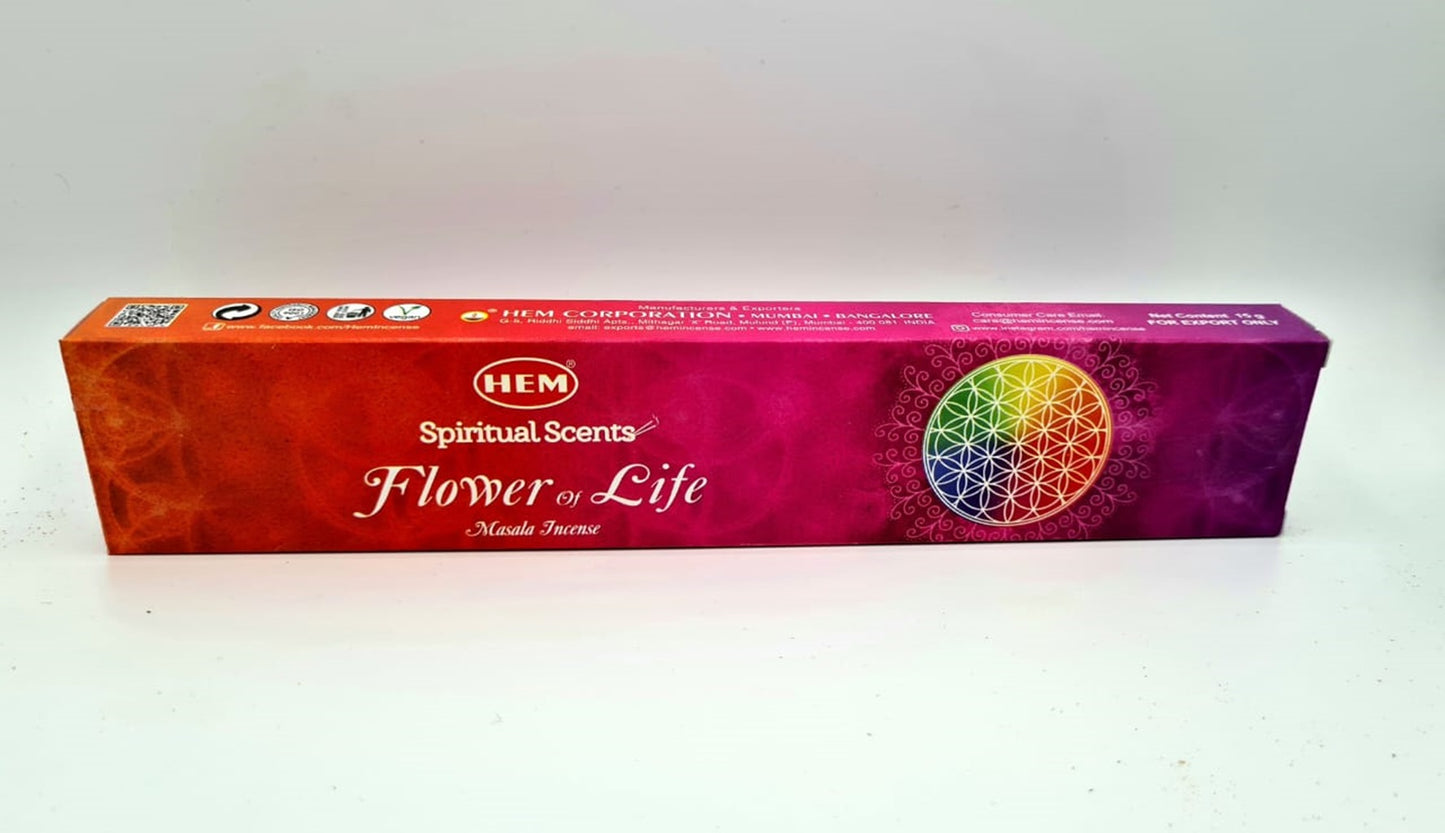 Hem Flower Of Life Incense