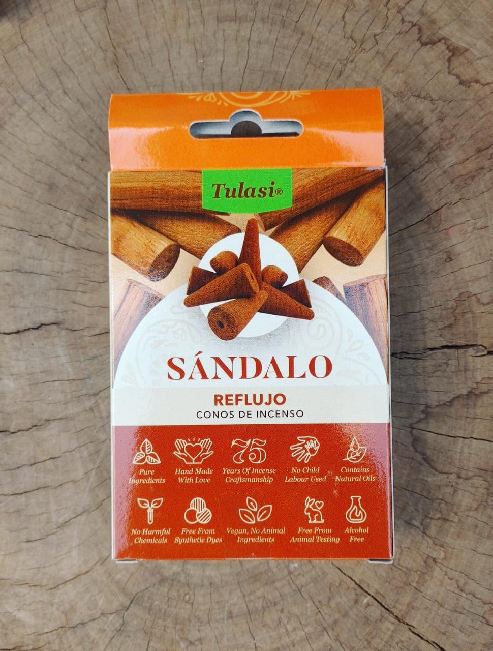 Tulasi Sandalwood Incense Cones