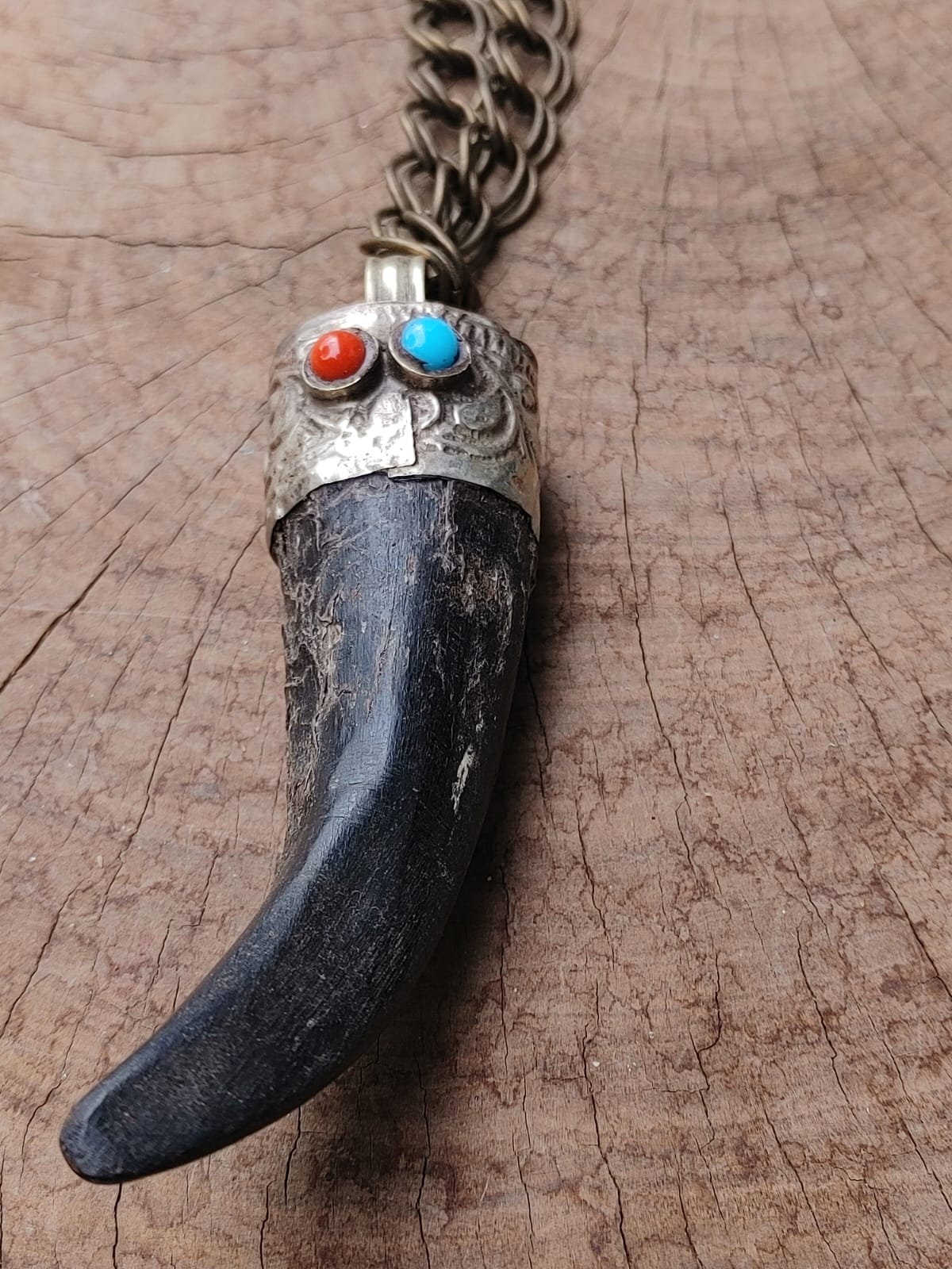 Tibetan Horn Necklace