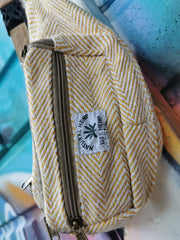 Hemp Moon Bag (Mustard Yellow)