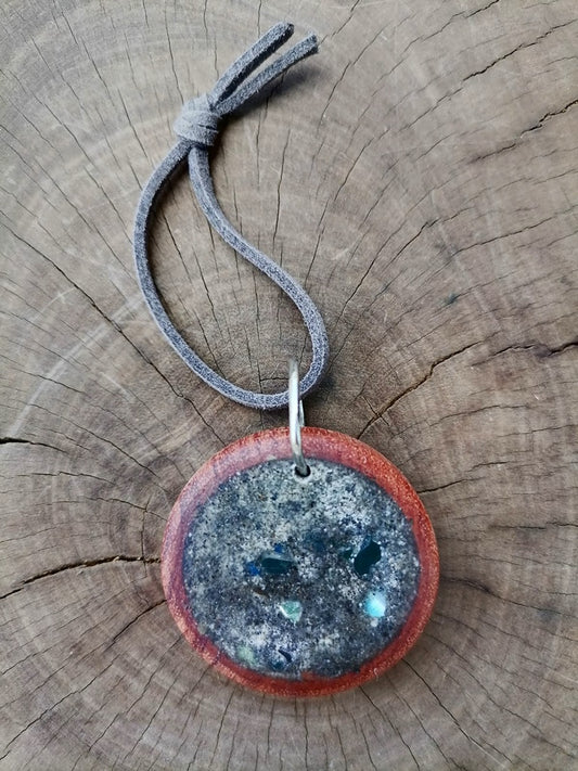 Crushed Crystal Pendants