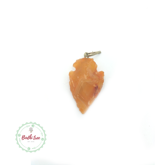 Raw Carnelian Pendant