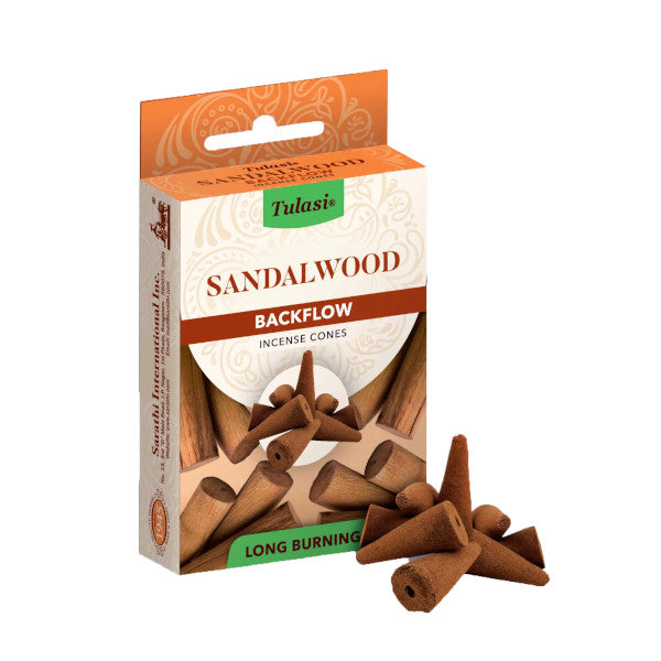 Tulasi Sandalwood Incense Cones