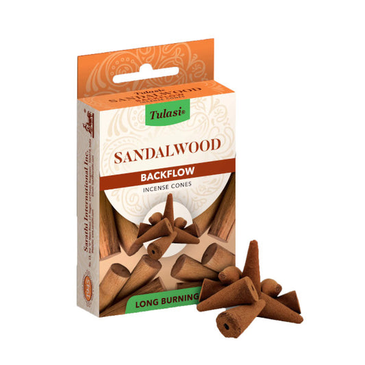 Tulasi Sandalwood Incense Cones